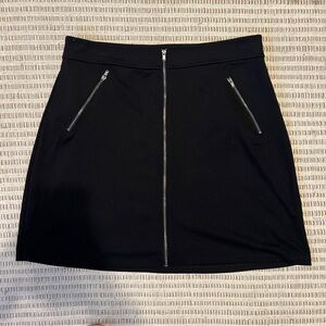 Gap Black Stretch Mini Skirt size XL Tall